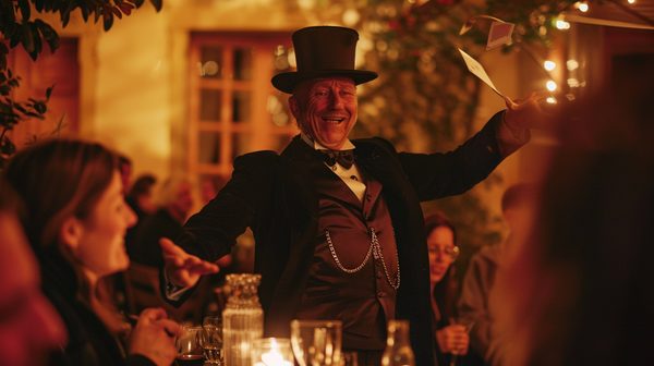 Magicien pour un mariage à lyon : émerveillez vos invités